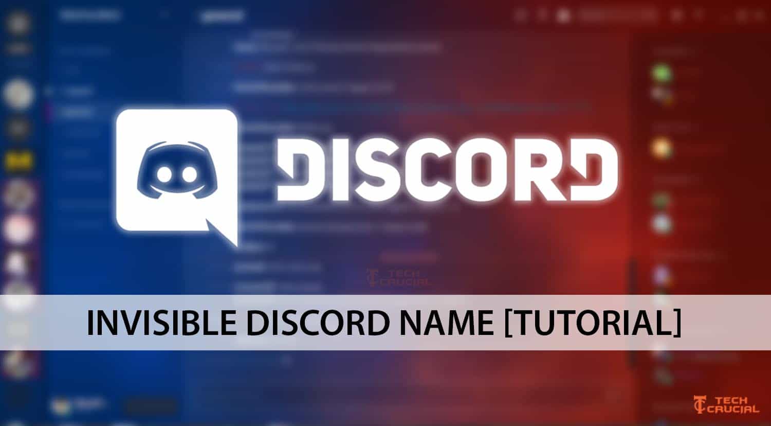 Invisible Discord Name And Avatar Guide Updated Techcrucial